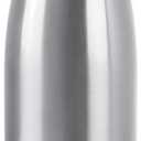 Milton Insulated Water Bottle 1 Liter, Stainless Steel Double Walled Vacuum for 24 Hours Hot and Cold with Cover, Leakproof, BPA Free, Thermosteel Duo-DLX 1000 (34 oz) Silver