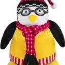 Penguin Stuffed Plush, Friend Plush Penguin Toy, TV Cute Soft Fluffy for Christmas Birthday Holiday Decoration