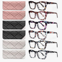 CCVOO Stylish Reading Glasses for Women, Eyeglasses, Blue Light Readers for Women, Computer Eye Glasses, Cheaters