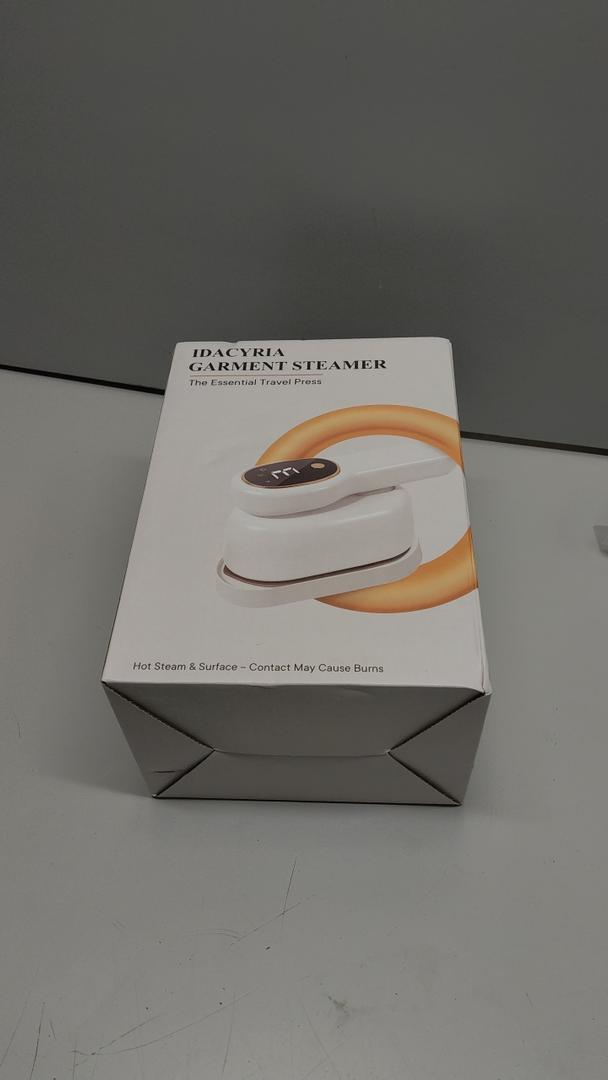 Smart Travel Steamer for Clothes, 1200W Handheld mini travel Steam AllinOne Portable Steamer Iron with LCD Display, 3 Steam Modes & 5s Fast Heatup, Garment Steamer for Travel, Home, and Office