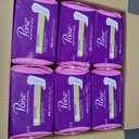 Poise Daily Liners, Incontinence Panty Liners for Bladder Leaks, 2 Drop Very Light Absorbency, Long Length, 264 Count of Pantiliners (6 Packs of 44)