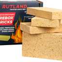 Rutland Products Fire Brick, 6 Count, Pack of 1 (Tan)