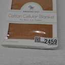 Amazing Baby Cellular Blanket, Premium Cotton Knit, Ultra Soft, Breathable, Cozy Gift for Baby Boys and Girls, Favorite Toddler Blanket, 44 x 44 inches (112 x 112 cm), Butterum