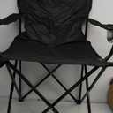 HaSteeL Camping Chairs 4 Pack, Oversized Folding Chair with Cup Holders for Adults, Portable Chair & Carry Bag for Outdoor Backyard, Beach, Lawn, Patio, Picnic, Fishing, Oxford Fabric & Heavy Duty