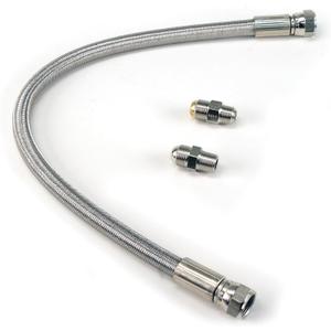 Viair 21 Stainless Steel Braided PTFE-Lined Leader Hose w/Check Valve (3/8, Swivel)