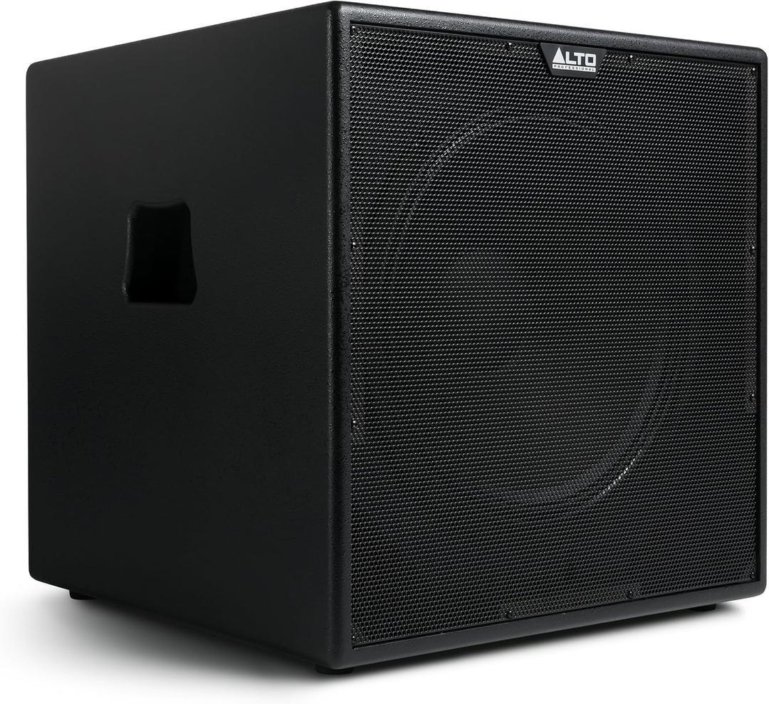 ALTO TX18S 900W 18" Subwoofer, DSP-Enhanced Powered PA Speaker with 3" Voice Coil, Superior Bass, Easy Setup