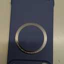 Frameless Magnetic Series Designed for iPhone 17 Pro Max Case[Compatible with MagSafe] Borderless Ultra Thin Slim Fit,Lightweight Minimalist Hard PC Yet Protective Shockproof Cover,Blue