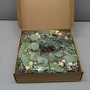 Redbaker 6 Pcs Eucalyptus Wreath 12 Inch Artificial Green Leaves Greenery Wreaths for Front Door Farmhouse Spring Summer Decor for Wedding Window Tabletop Decoration(Elegant)