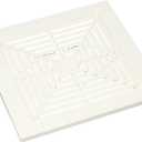 Broan-NuTone BP90 Replacement Grille For 688 Fan , White, 9 In. x 9.25 In. x 0.325 In. with 7.25 and 7.5 in. housing