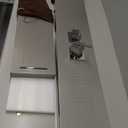 ROVOGO LED Shower Panel Tower System, 5-Function Shower Column with Rainfall Waterfall Shower Head, 4 Body Jets, Handheld and Tub Spout, Stainless Steel Brushed