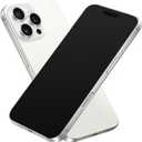 Fake Phone Dummy Prop Phone, Black Screen Decoy PhonePear PhoneNon-Working Phone16 Pro for Kid Play, Display PhoneLook Like Real Phonepro max16 ((16ProMax,White Titanium,Black Screen)