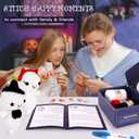 2 x Crochet Starter Kit for Beginners, Crochet Starter Kit with Step-by-Step Video Tutorials,Crochet Kits for Adults Kids,2 Pack Halloween Ghosts (40%+ Yarn)