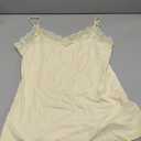 LYANER Women's Lace V Neck Camisole Adjustable Strap Cami Sleeveless Tank Undershirt Top , size medium