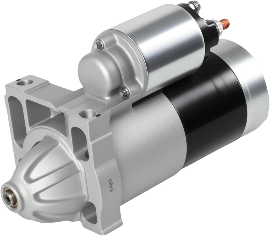 6489 Starter for 4.8L Silverado 1500 1999-2003, Tahoe 2000-2003 & Yukon 2000-2003, Express 2500 & Savana 2500 2003, Sierra 1500 99-03, Engine Starter Replace, 12563908 10465579 12564111 12573853