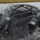 VONLUCE Flush Mount Ceiling Lights, 2-Light Hallway Ceiling Lighting Fixtures, 11 inch Farmhouse Metal Cage Ceiling Lights for Entryway Kitchen, Adjustable Lamp Holders, ETL, 2 pcs, Black