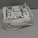 XTMYI Short Length Curtains for Windows, Linen Sheer Curtains for Bedroom Kitchen,45 Inch Long, White