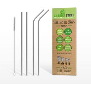Stainless Steel Straws (Medium)