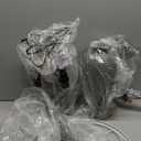 25" Farmhouse Jar Table Lamps Set of 2, 3 Way Touch Control Rustic Bedside Lamps with USB A+C Ports & AC Outlet, Pot Nightstand Lamps for Bedroom Living Room (LED Bulbs Included)