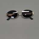 livho 2025 Trendy Oval Sunglasses - Stylish Polarized Shades for Everyday - Retro Metal Frames Gold/Grey