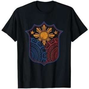 Filipino Pinoy Pride Shirt Mandala Tribal Proud Philippines T-Shirt, Size: Medium