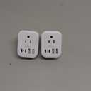 2 Pack US to Japan Travel Plug Adapter, HANYCONY Japan Power Adpter with 4 Outlets 4 USB Ports(2 USB C), Type A Plug Adapter for Amercian USA to Japanese China Canada Mexico Philippines Peru