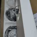 Fanbulous 65 Inch Ceiling Fans with Lights and Remote, Black Indoor/Outdoor Ceiling Fan with Quiet Reversible DC Motor, 6 Speeds, 3CCT, 8 Blades Large Ceiling Fan for Living Room Bedroom Patio