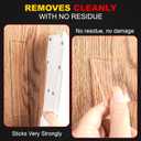 Double Sided Tape Heavy Duty, Mounting Tape, Adhesive Strips for Pictures, Posters, Carpets & More (1.18  x 9.8 Ft)