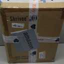 5 Gallon Water Jug Holder Stand with Wheels, 5 Gallon Water Jug Dispenser Stand 4-Tier with Wood Table Top, Water Bottle Holder 3 Bottles for Kitchen Office Garage (Rustic Brown and Black)