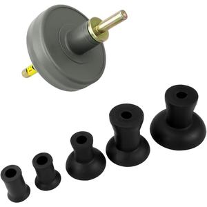 Valve Lapping Tool Kit Small Engine Valve Lapping Tool Attachment for Automobiles Motorcycles Atvs and Small Engines with 4 Suction Plates