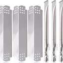 Grill Replacement Parts for Nexgrill 720-0925S, 720-0894F, Nexgrill 2 Burner 720-0864M, 720-0864, 720-0864R and BBQ PRO, Backyard Grill, Expert, Kenmore Grill Parts. Grill Heat Plates, Burner Tubes. (3 Burner Stainless Steel)