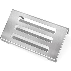 QuliMetal 67060 Heat Deflector for Spirit II 200 and Spirit II 300 Series Grills Model Years 2017 and Newer, Stainless Steel Heat Deflectors for Weber Spirit (22.5")
