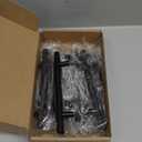 homdiy Black Drawer Pulls Cabinet Handles 10Pack - HD201BK Cabinet Door Handles 4-1/2 in Hole Centers Cabinet Hardware Modern Cabinet Pulls for Kitchen Cabintes