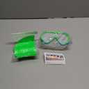 Kids Snorkel Gear Diving Mask Anti-Fog and Anti-Leak Swim Goggles Snorkeling Glasses Durable Tempered Glass Mask for Children 4 - 14 Age (Clear Green (PC Lens))