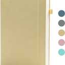 2025-2026 Daily Planner, Undated, Monthly & Weekly Planner, Large 9.6""  6.4""  1.26"" B5, Gratitude & Reflection Journal, Priority To-do List, One Page Per Day (Yellow)