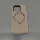 TORRAS Ostand Q3 Silicone for iPhone 17 Pro Max Case, Fit for MagSafe, 360 Spin Kickstand Holder, Soft Liquid Silicone Cozy Grip, Camera Control, Protective Case for iPhone 17 Pro Max, Dune Beige