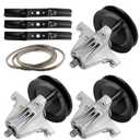 Deck Rebuild Kit for 54" Models Cub Cadet RZT-L54KH Craftsman Z6600, 3 Blade 942-05056 742-05056A, 3 Spindle 618-06978 918-06978, 148 1/4" Belt 954-04329 754-04329