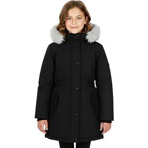 solomate Girls Winter Coats with Hood - Girls' Outerwear Winter Puffer Heavyweight Fleece Lined Jackets & Coats for Kids, Size 11-12Y