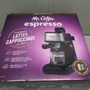 Mr. Coffee 4-Shot Steam Espresso Cappuccino and Latte Maker with Stainless Steel Frothing Pitcher
