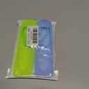 for 2023 Fire TV Stick 4K Max (2nd Gen) /Omni Series/Insignia/Toshiba/Fire TV 2-Series/4-Series- Alexa Voice Remote Control Silicone Cover with LanyardLuminous Green+Luminous Blue