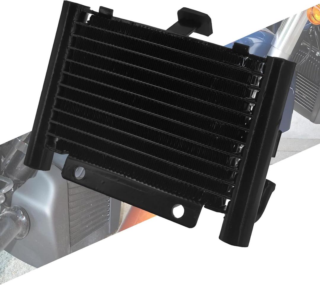 Motorcycle Oil Cooler Radiator Fit for Harley Touring Road King FLHR Electra Glide FLHT Street Glide FLHX Road Glide FLTR 2017-Up