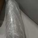 Liotww Extra Large Clear Plastic Flower Vase, Acrylic Cylinder Floor Vases