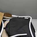 Dream On Me Karley Bassinet, Award Winner Lightweight Travel Baby Bassinet, Foldable Bedside Sleeper, Adjustable Double Canopy, Spacious Design, Soft Fabric, Storage Basket  Black