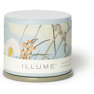 Illume Beautifully Done Essentials Fresh Sea Salt Demi Vanity Tin Scented Candle (3 oz.)