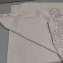 MIULEE Floral Pillow Covers Decorative Throw Pillow Covers 20x20 Pack of 2 Modern Linen Cushion Covers Farmhouse Neutral Pillow Covers for Living Room Sofa Bed,Cream Oatmea