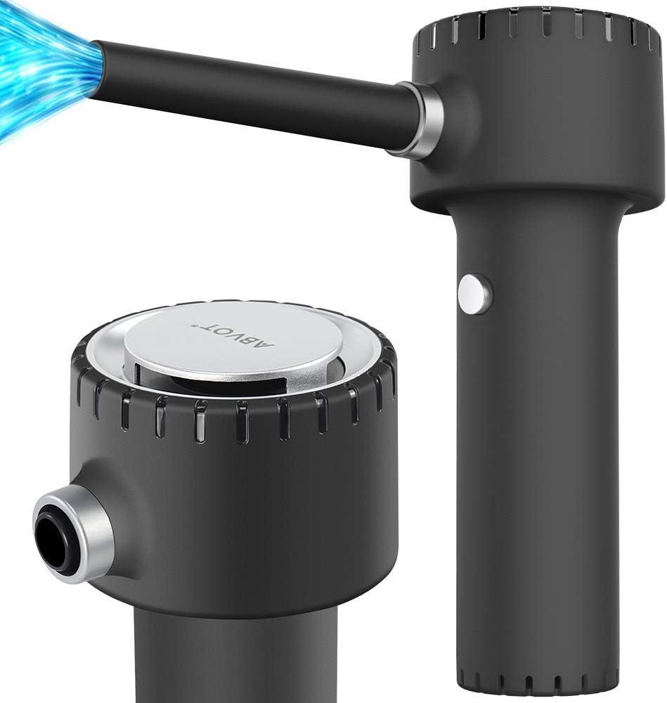 Electric Air Duster, Compressed Air Duster, Portable 45000 RPM Cordless Dust Blower, 6000mAh Battery Air Can Duster, Powerful Computer Keyboard Cleaning Air Spray