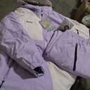 GEMYSE Women's Ski Snow Jackets and Pants Set Windproof Waterproof Snowsuit Warm Winter Snowboarding Insulated Coat, Large