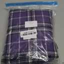 Kuoser Warm Dog Coat, Waterproof Dog Jacket for Extra Large Dogs, Adjustable Durable XL Doggie Winter Coat Reversible Cozy Puppy Cold Weather Apparel from Small to Large Breed, Purple XL