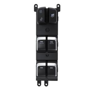 93570-B2100CA Front Left Driver Side Door Master Power Window Switch for Kia Soul/Soul EV 2017-2019 Repalce 93570-B2130CA with Electroplating