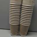 ECO SOUL 12 Oz Compostable Ripple Paper Cups (200 Pack) – Biodegradable Paper Cups, Non-Toxic Disposable Cups For Hot Drinks, To-Go Coffee Cups, Eco-Friendly