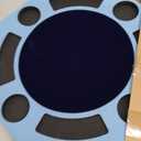 Silipull Floating Game Table for Pool 17.8''x17.8'' Drink Holder EVA Foam Floating Tray with Cup Holders Card Slots for Drinks Snacks Cards Games for Pool Beach Hot Tub Lake